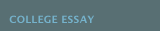 College Essay